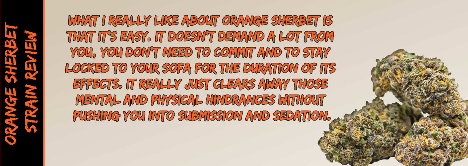 image of orange sherbet strain reviews
