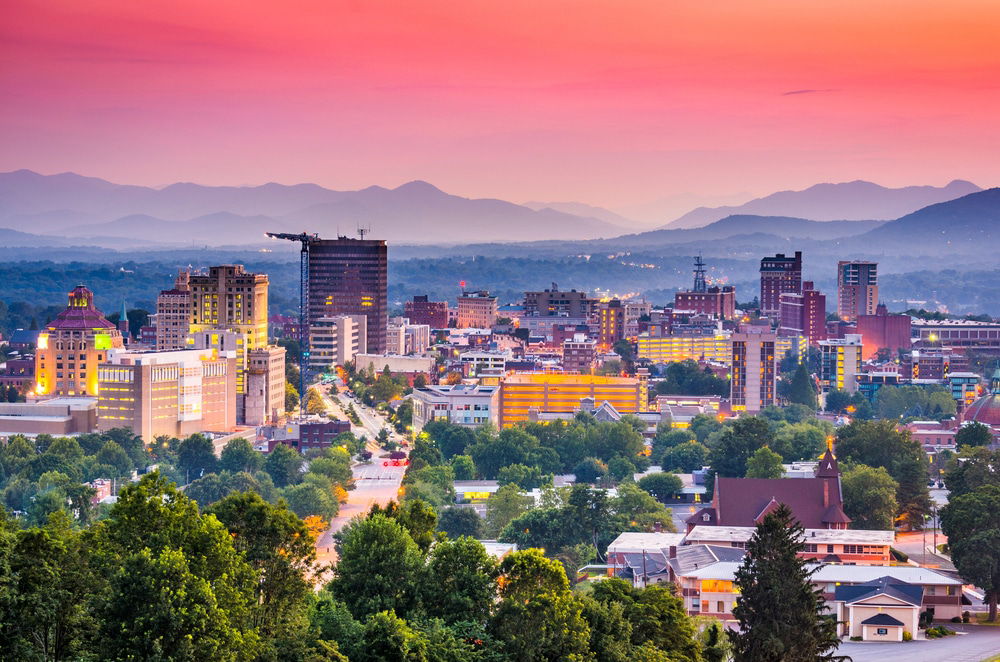 downtown asheville north carolina