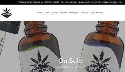 WNC CBD website