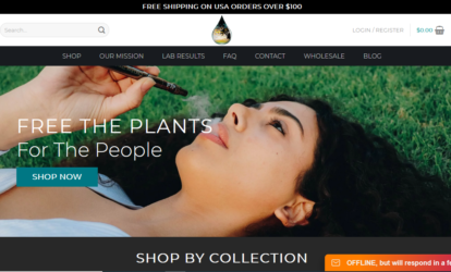 CBD for The People website